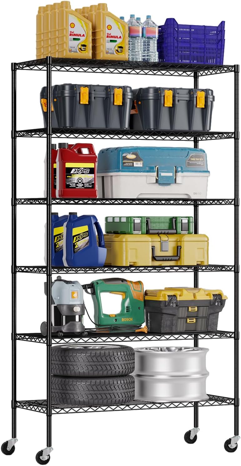 Garage Shelving: Essential Review of Reliable 2100 lbs Rack (2026) 1 71CujCHXWwL. AC SL1500 Organized Ease