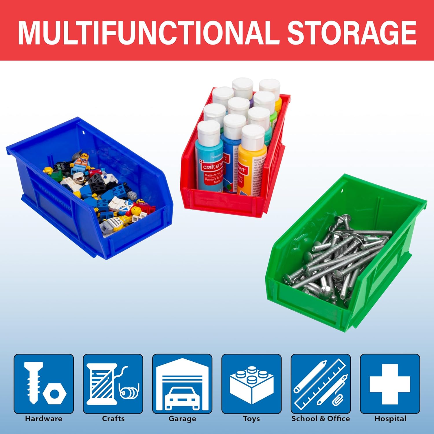 Stackable Storage Bins