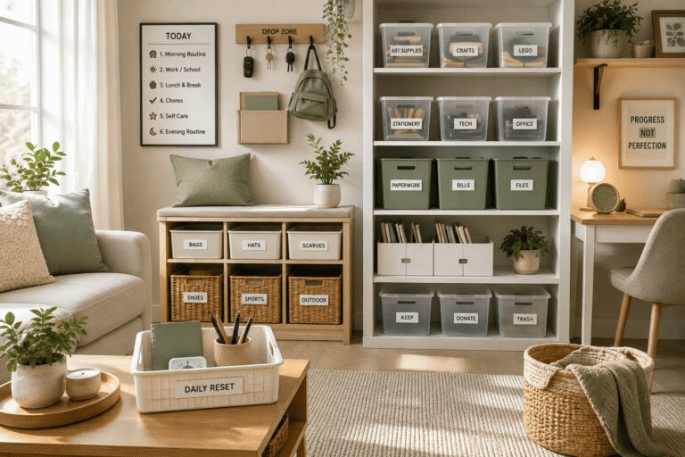 ADHD-Friendly Organization System: 7 Simple Tips 4 ADHD-Friendly Organization System: 7 Amazing Ways to Simplify Your Home (Proven Guide)