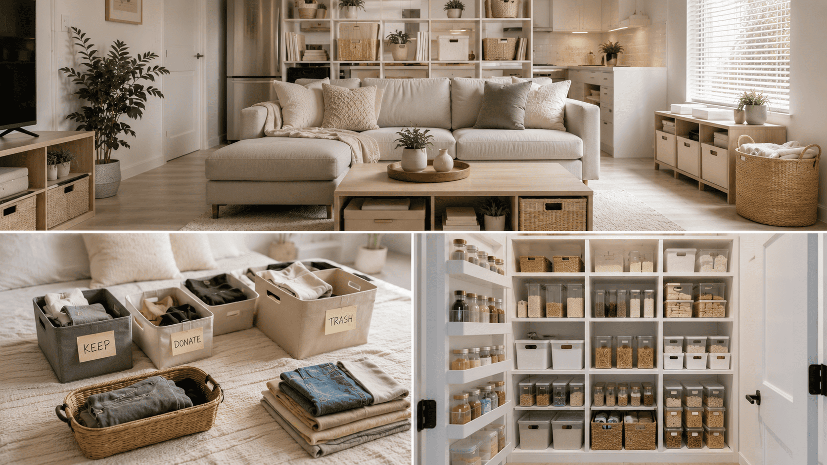 how to declutter a small home