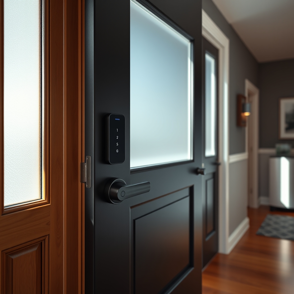 WiFi deadbolt lock product view