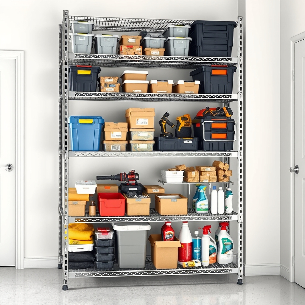 Wire Shelving: 7 Ultimate Steps For Best Home & Garage Organization 2026 3 wire shelving in action