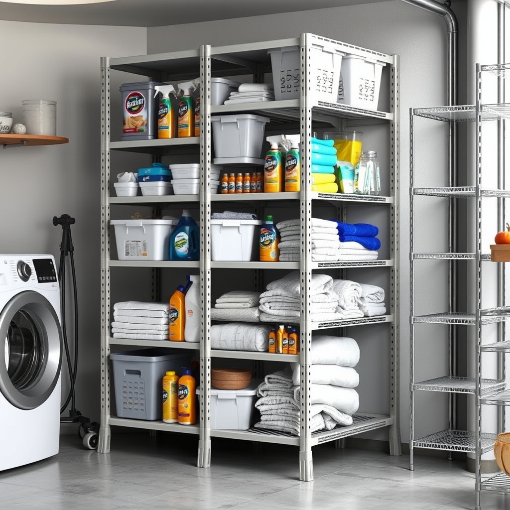 Plastic Shelves: Essential Review of 250lb Storage Rack (2026) 3 plastic shelves in action
