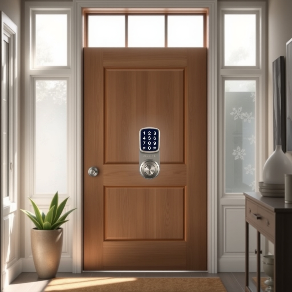 Keyless Deadbolt Lock: Expert Review of BE365 in Satin Nickel (2026) 1 keyless deadbolt lock product view