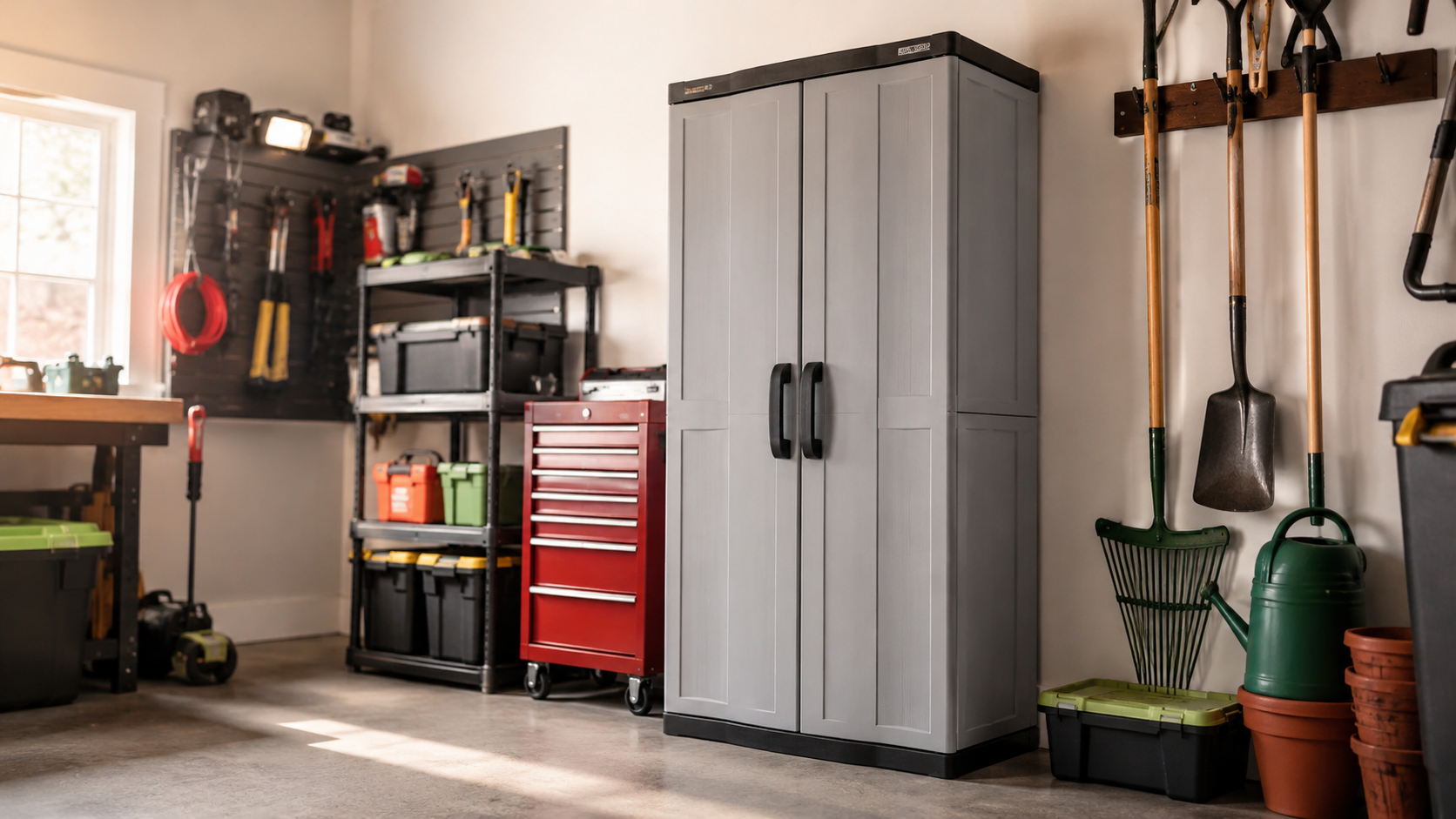 Sterilite 4 Shelf Cabinet: Essential Review of Reliable Plastic Storage (2026) 1 sterilite 4 shelf cabinet product view