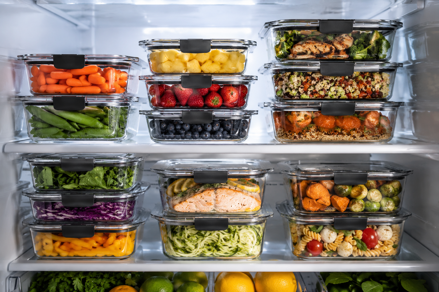 Rubbermaid Brilliance Glass Food Storage: Essential Review (2026) 2 rubbermaid brilliance glass food storage in action