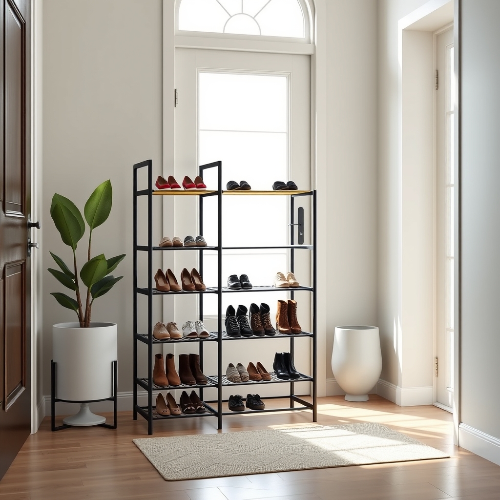 shoe rack product view