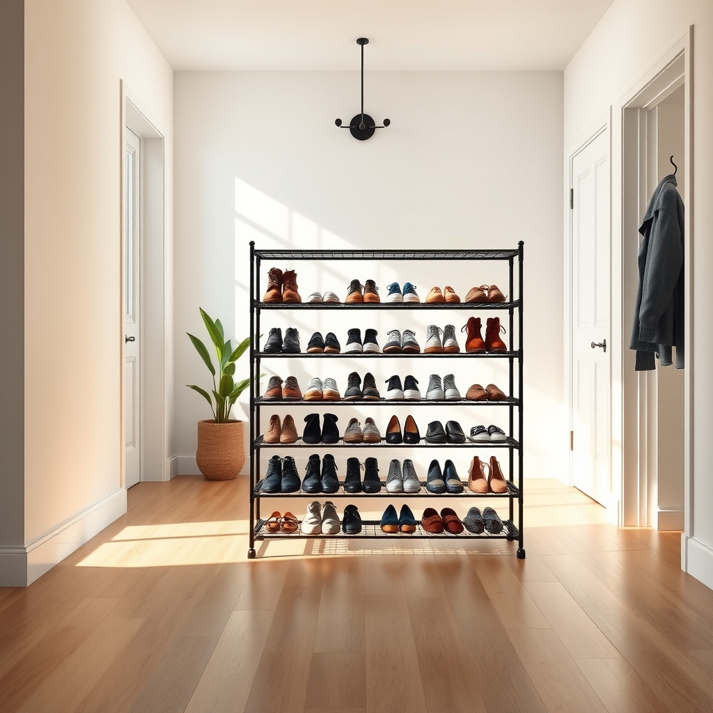Shoe Rack: Essential Review of VASAGLE 5-Tier Worth Buying (2026) 2 shoe rack product view