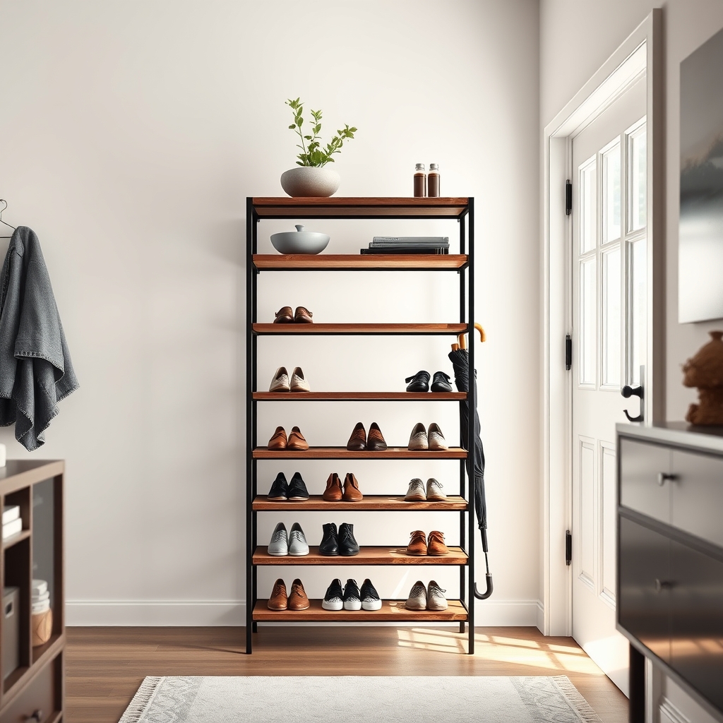 Shoe Rack: Expert Review of the Best 5-Tier Organizer (2026) 2 shoe rack product view