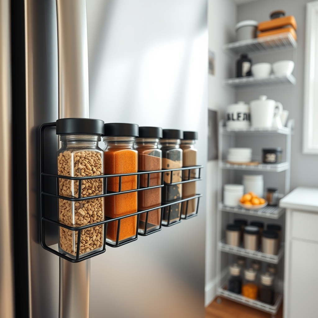 Magnetic Spice: Essential 4 Pack Organizer Review Worth It? (2026) 3 magnetic spice in action