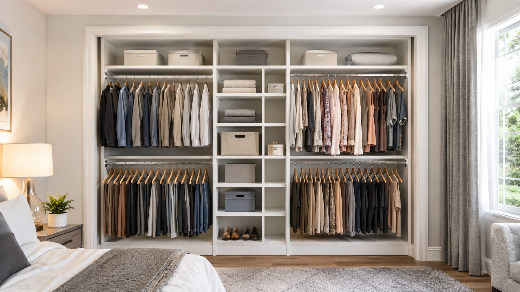 closetmaid suitesymphony closet organizer product view