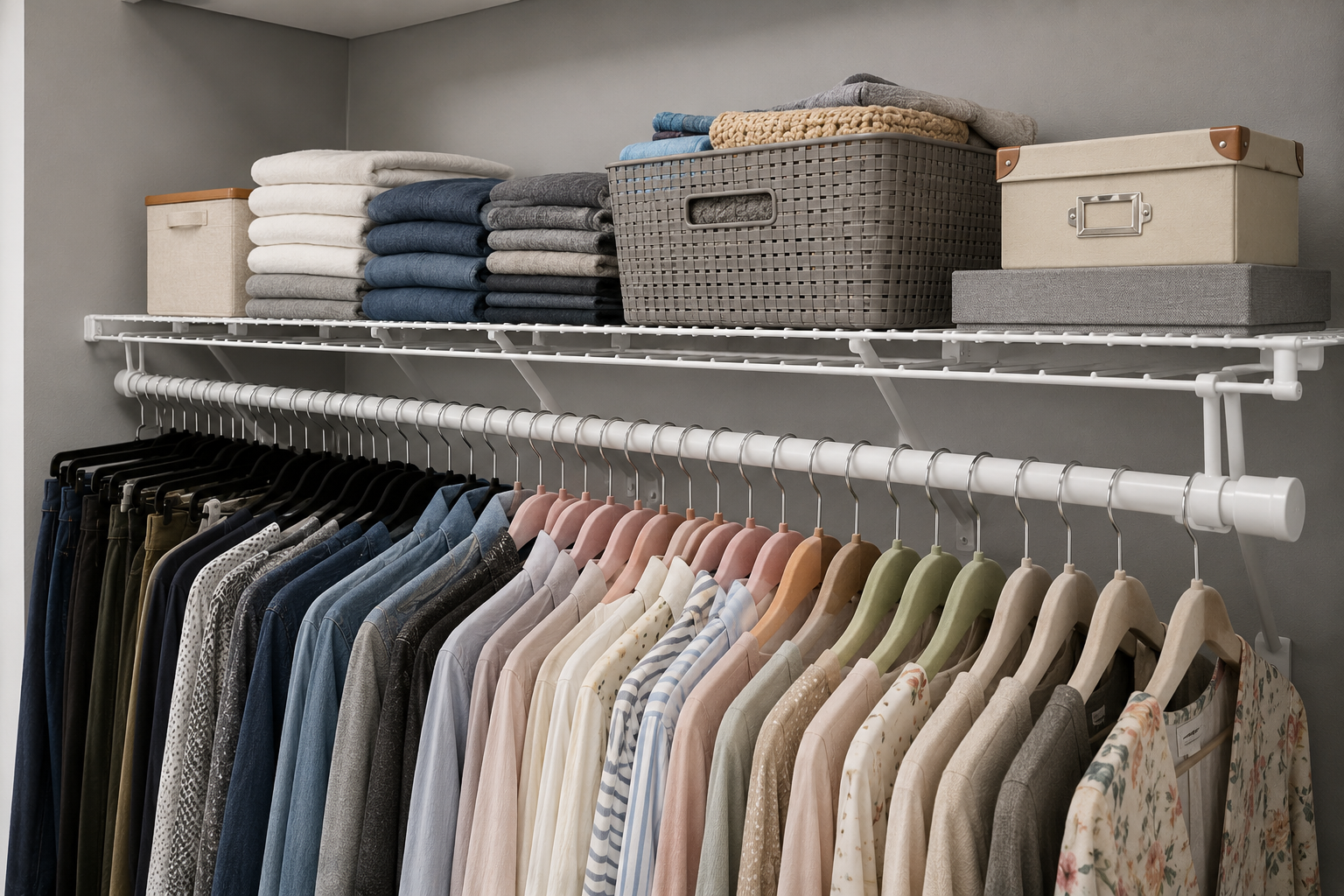 Superslide Ventilated Shelf Kit: Tested Review for Closet (2026) 2 superslide ventilated shelf kit in action