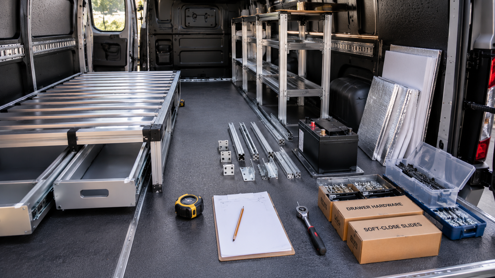 van life storage ideas - Illustration 2