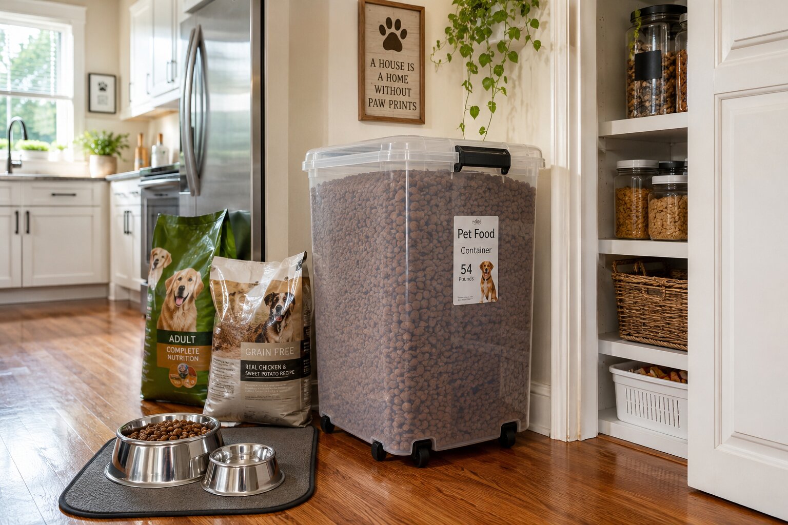 Dog Food Storage Container product overview
