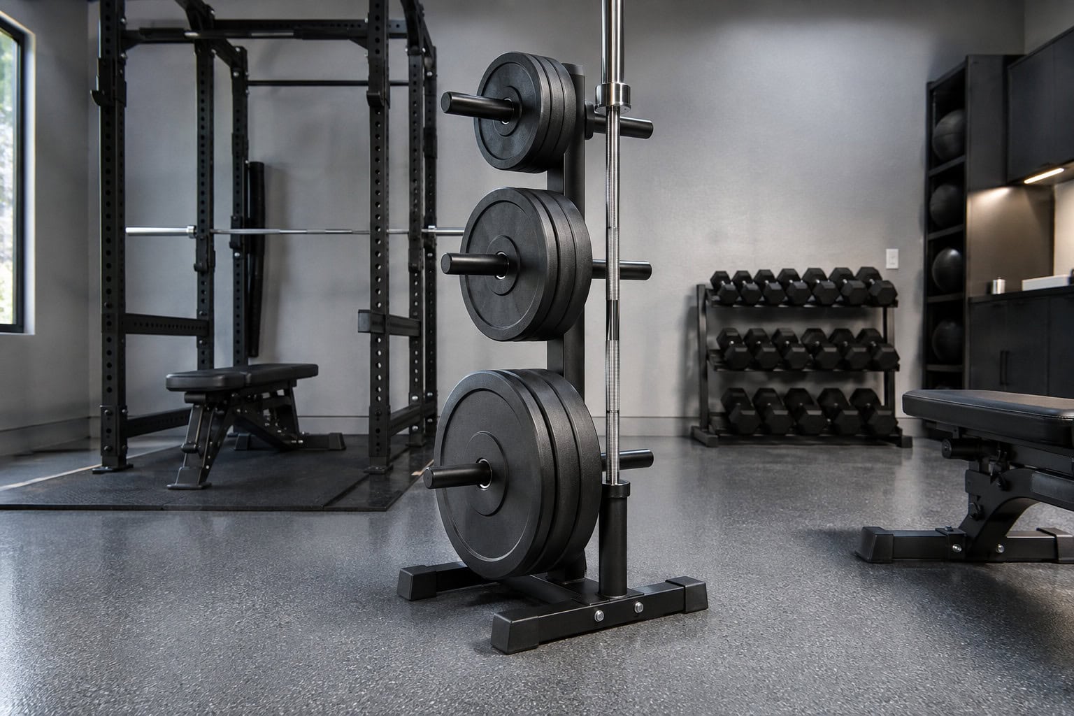 Olympic Weight Plate Tree: Expert Review for Garage Use (2026) 1 olympic weight plate tree product view