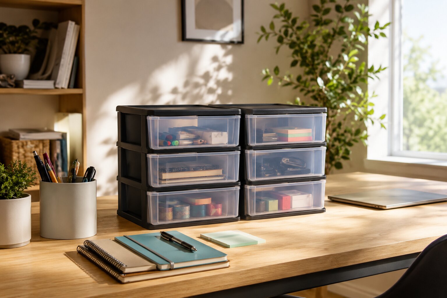 Plastic Stacking Organizer product overview