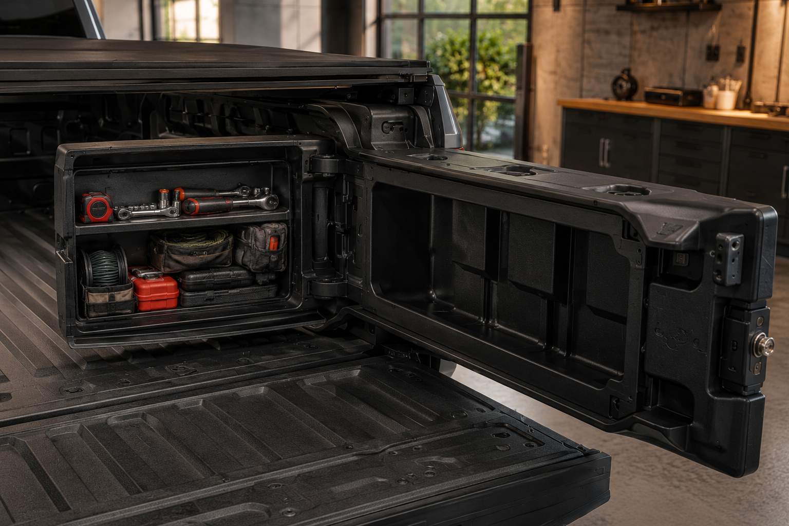 undercover swingcase ford f-150 in action