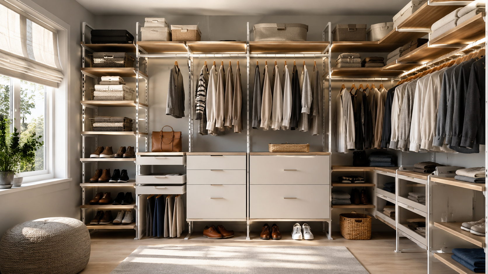 modular closet system - Illustration 1