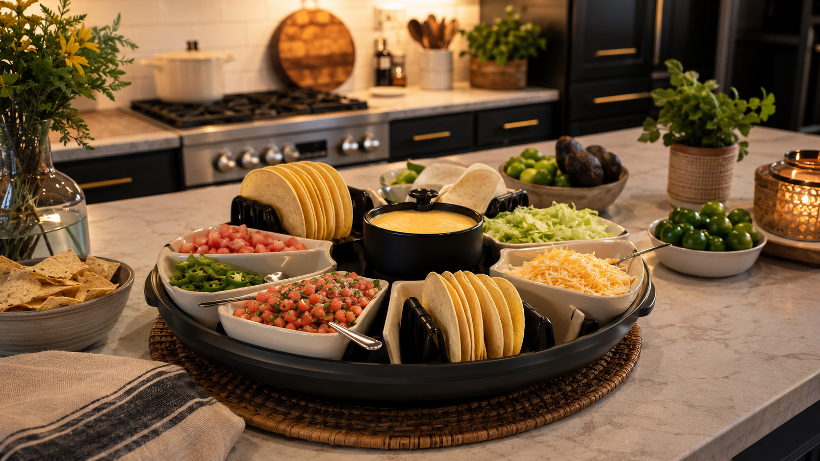 taco tuesday lazy susan product view