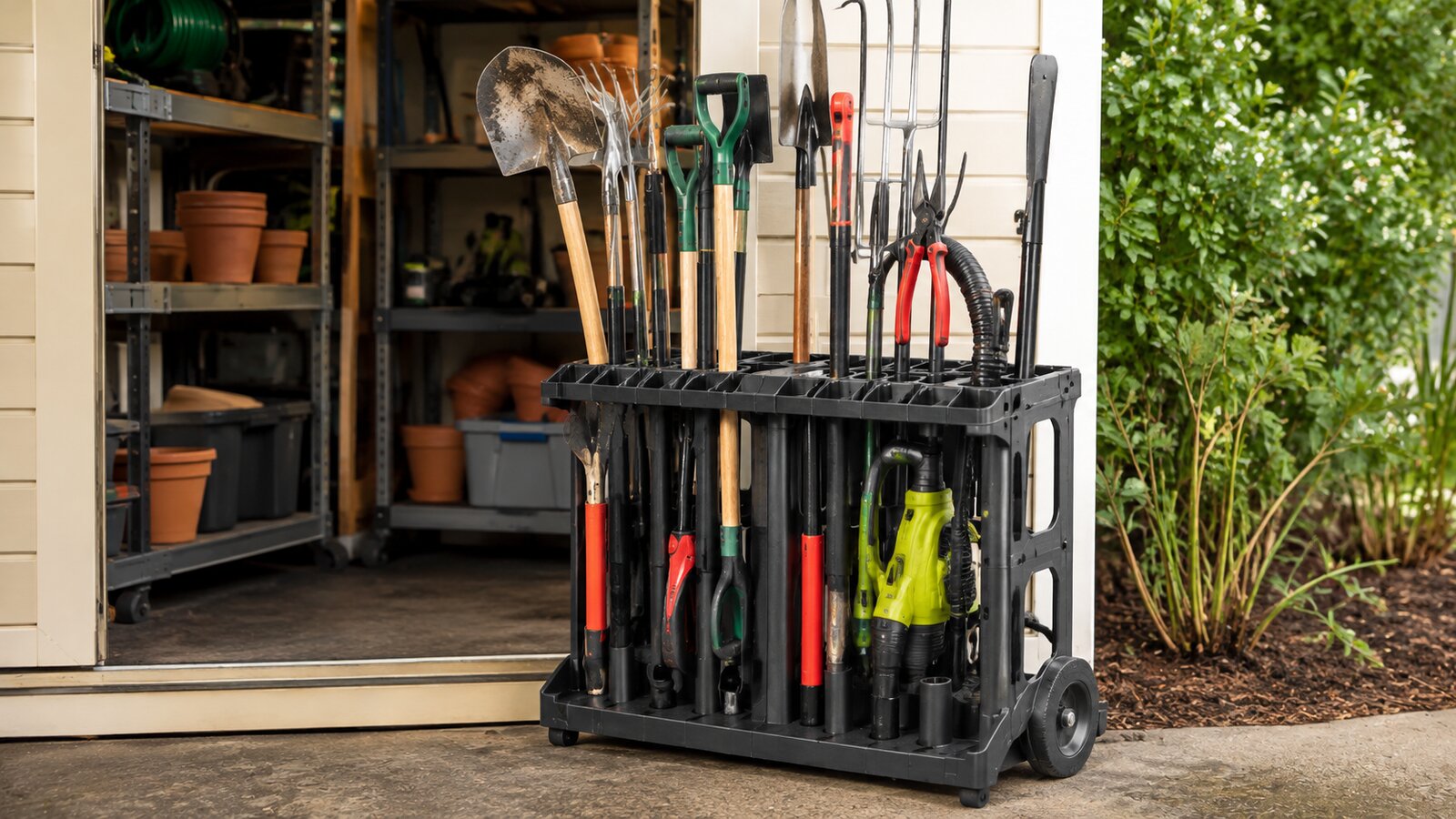 Garden Tool Organizer: Expert Review for Garage (2026) 2 garden tool organizer in action